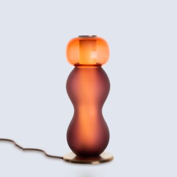 Đèn bàn thủy tinh kiểu dáng chai nước sáng tạo HX6226