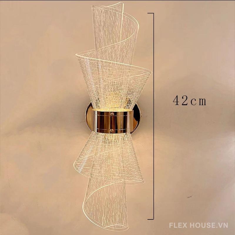 Đèn gắn tường acrylic kiểu bó hoa độc đáo HSL230