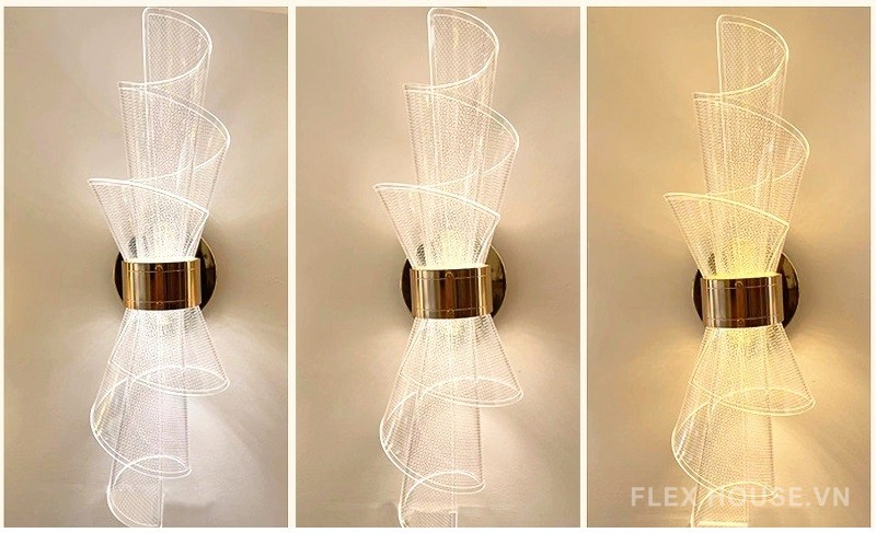 Đèn gắn tường acrylic kiểu bó hoa độc đáo HSL230