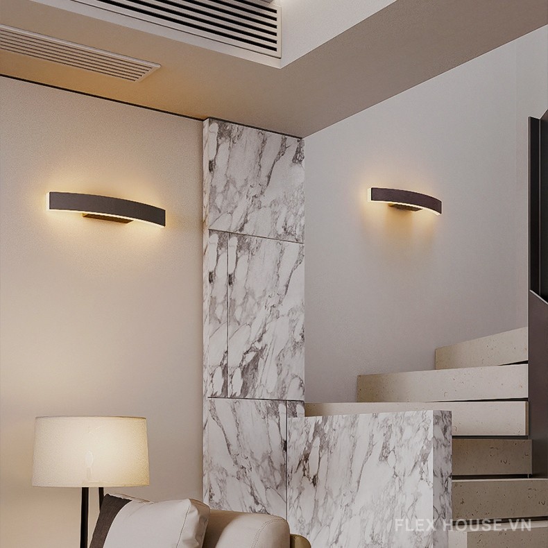 Đèn hắt tường vòng cung độc đáo DZ4951