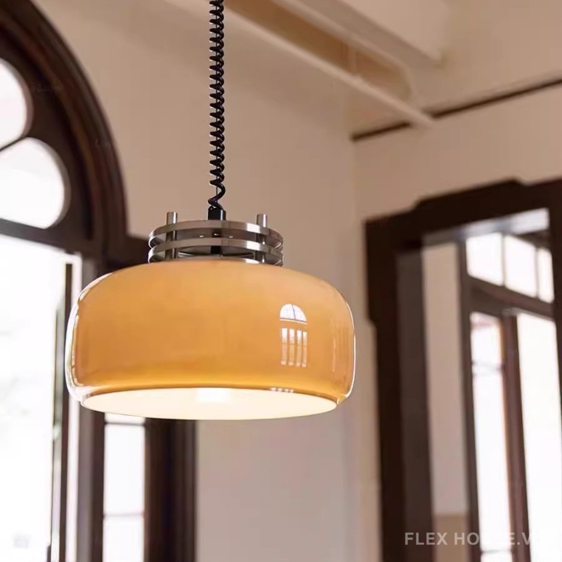 Đèn thả thủy tinh phong cách Retro ấn tượng D8408