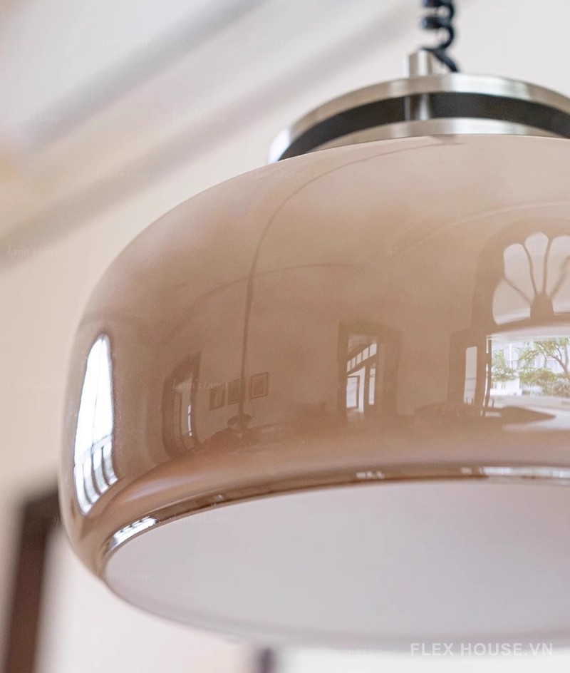 Đèn thả thủy tinh phong cách Retro ấn tượng D8408