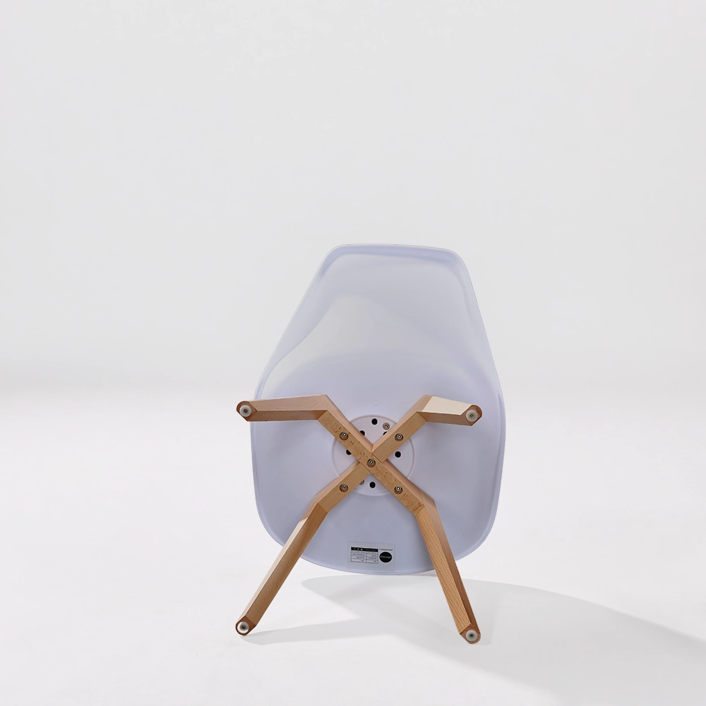 Ghế cafe Eames chân gỗ hiện đại ST3003