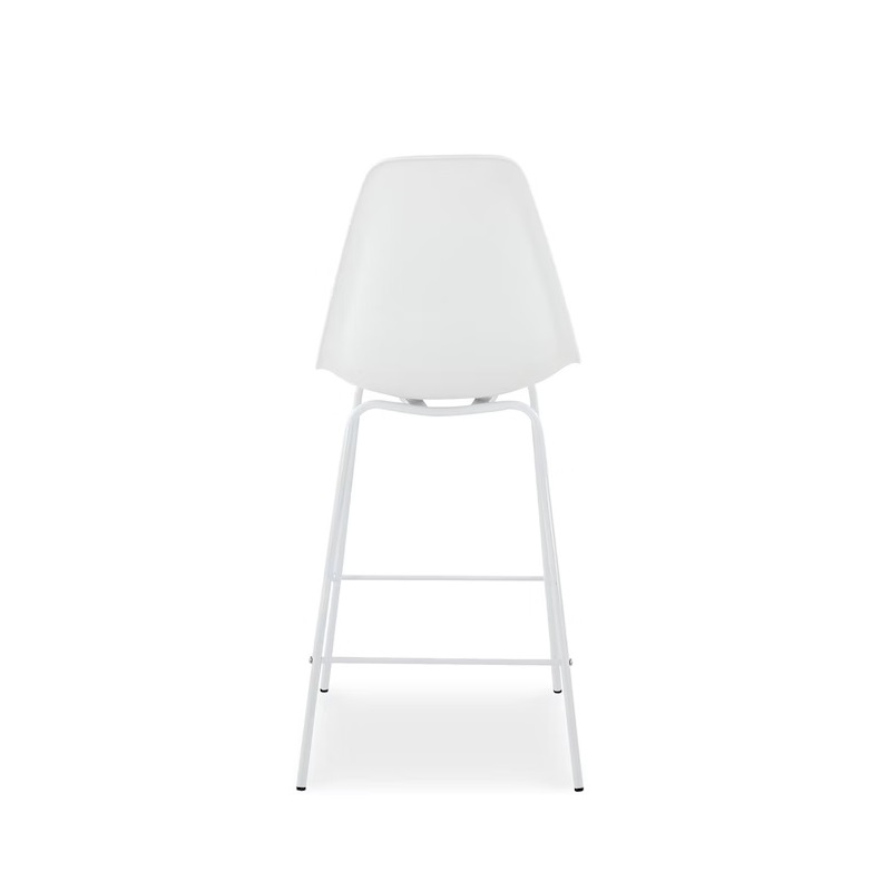 Ghế nhựa quầy bar chân sắt hiện đại D130 10