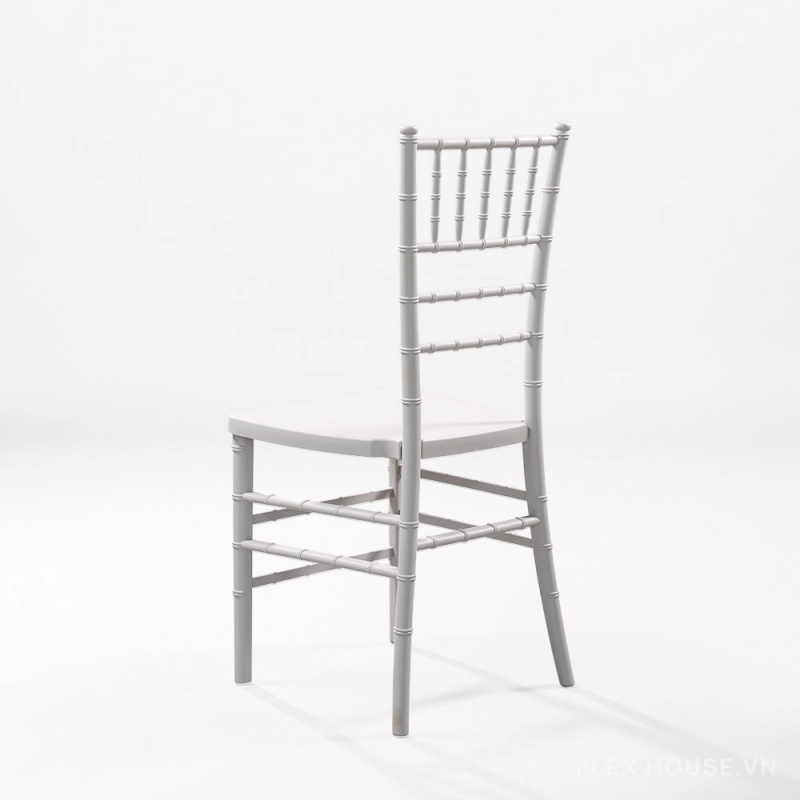 Ghế nhựa tựa lưng dài decor quán cafe ST3005 11