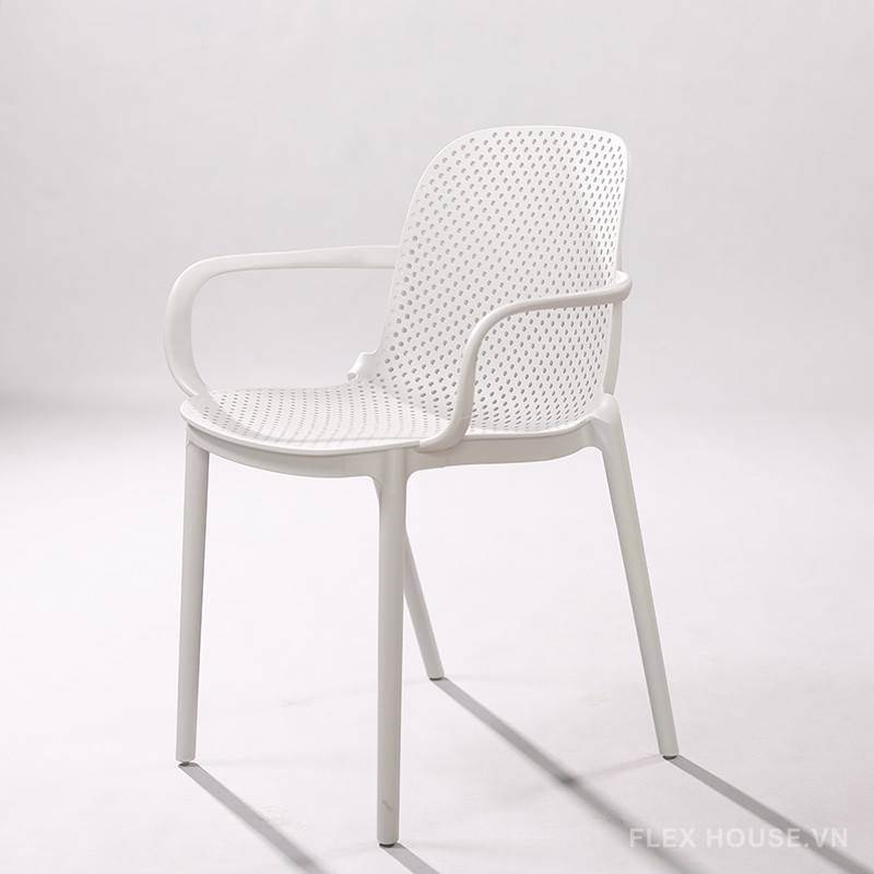 Ghế tựa lưng nhựa dạng lưới đa màu ST3017
