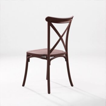 Ghế tựa lưng nhựa đúc quán ăn sân vườn ST3041