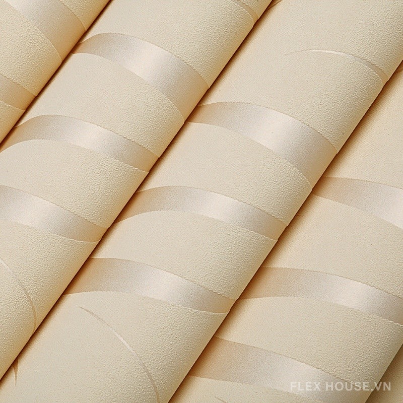 Giấy dán tường 3D hoa văn uốn lượn hiện đại SHY192