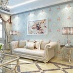 Giấy dán tường 3D phong cách đồng quê châu Âu SHY218