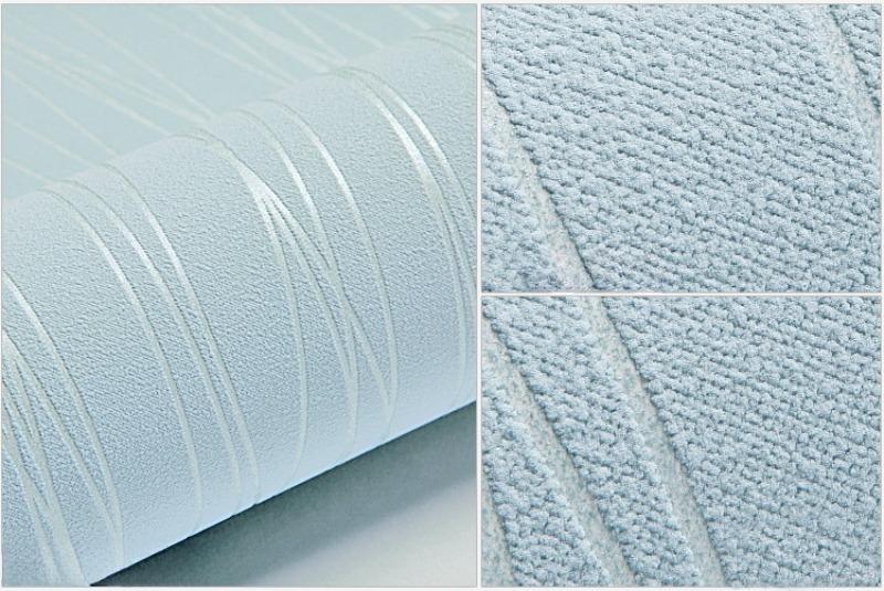Giấy dán tường 3D sọc ngẫu nhiên ấn tượng SHY706