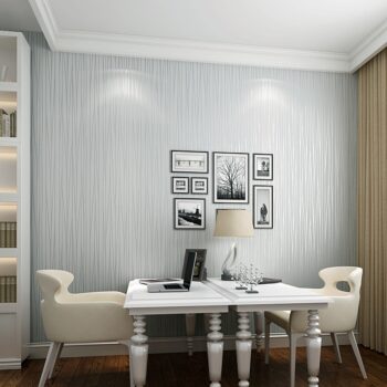 Giấy dán tường 3D sọc ngẫu nhiên ấn tượng SHY706