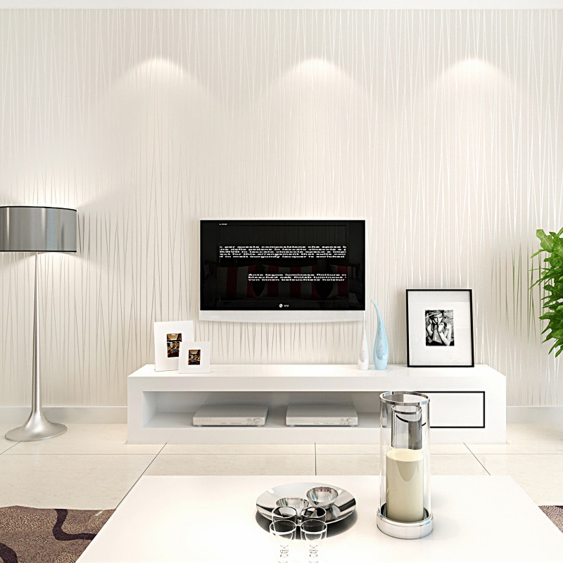 Giấy dán tường 3D sọc ngẫu nhiên ấn tượng SHY706