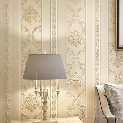 Giấy dán tường hoa văn họa tiết châu Âu cổ điển SHY050