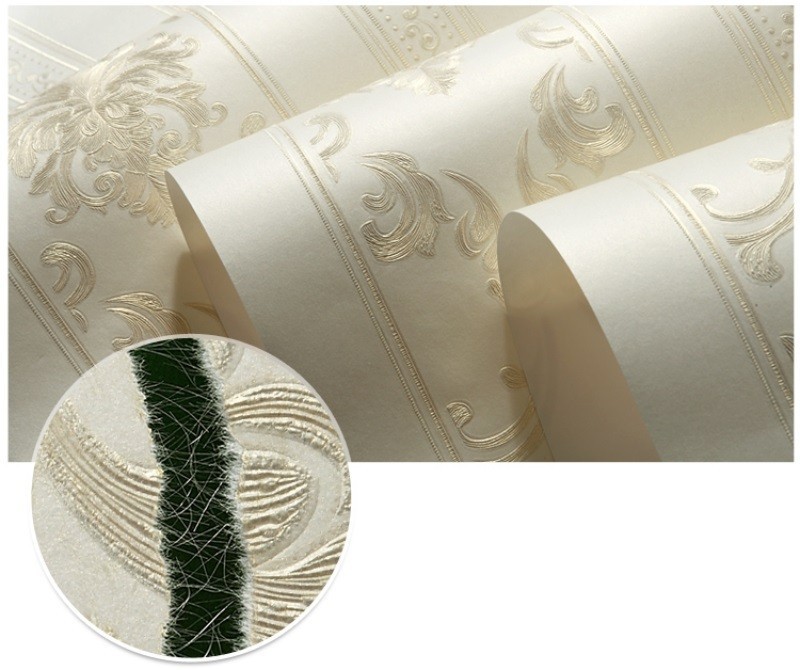 Giấy dán tường hoa văn họa tiết châu Âu cổ điển SHY050