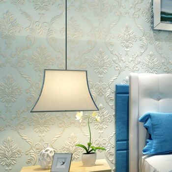 Giấy dán tường phòng khách 3D sang trọng SHY100