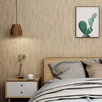 Giấy dán tường phòng khách bằng vải giản đơn SHY867