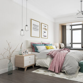 Giấy dán tường vải lanh có keo tiện dụng SHY711