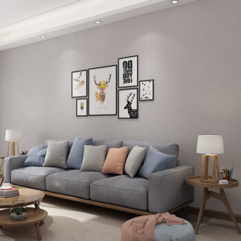 Giấy dán tường vải lanh có keo tiện dụng SHY711