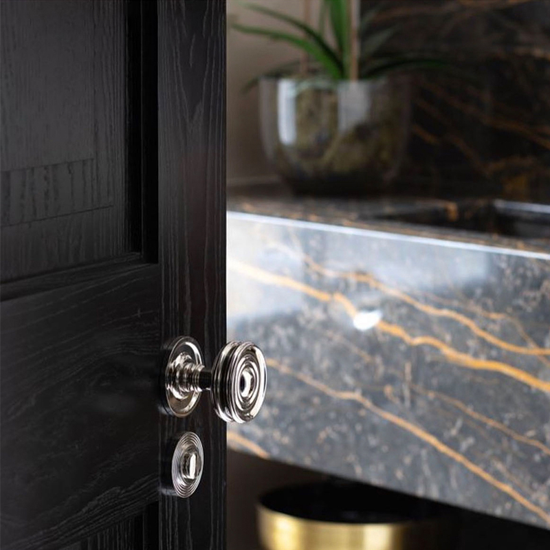 Khóa cửa bằng đồng mạ crom sang trọng OVLI429