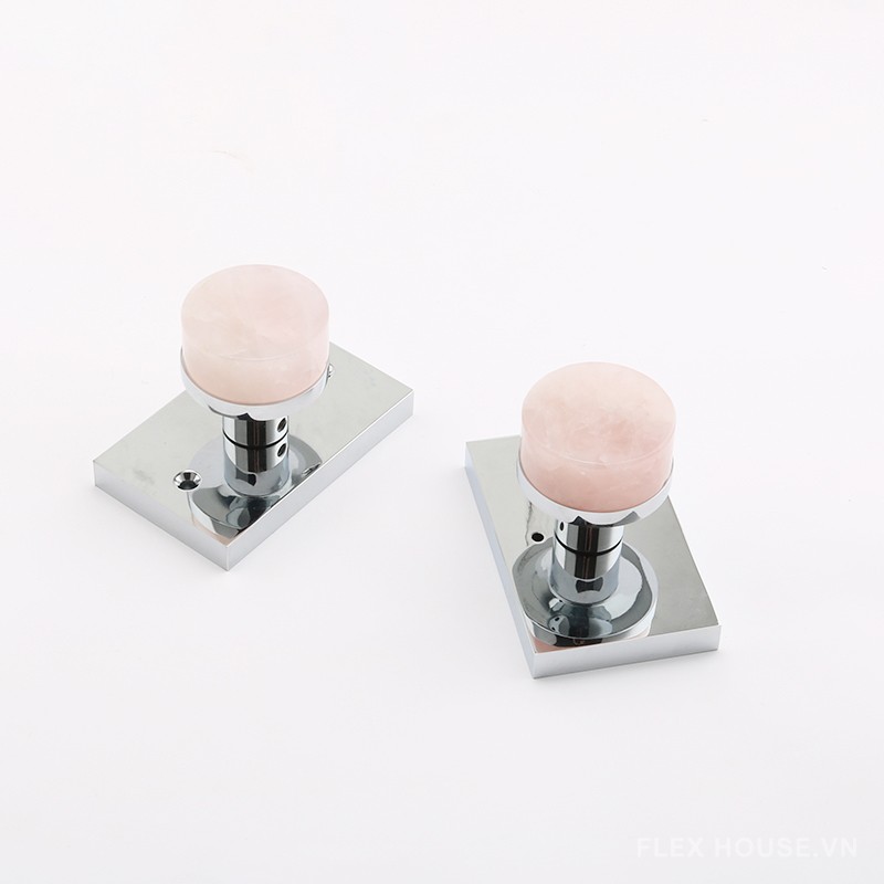 Khóa cửa tay nắm đá cẩm thạch sang trọng OVLI300 8