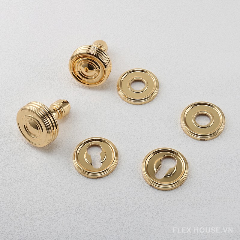 Khóa cửa thông phòng tay nắm tròn cao cấp OVLI658 7