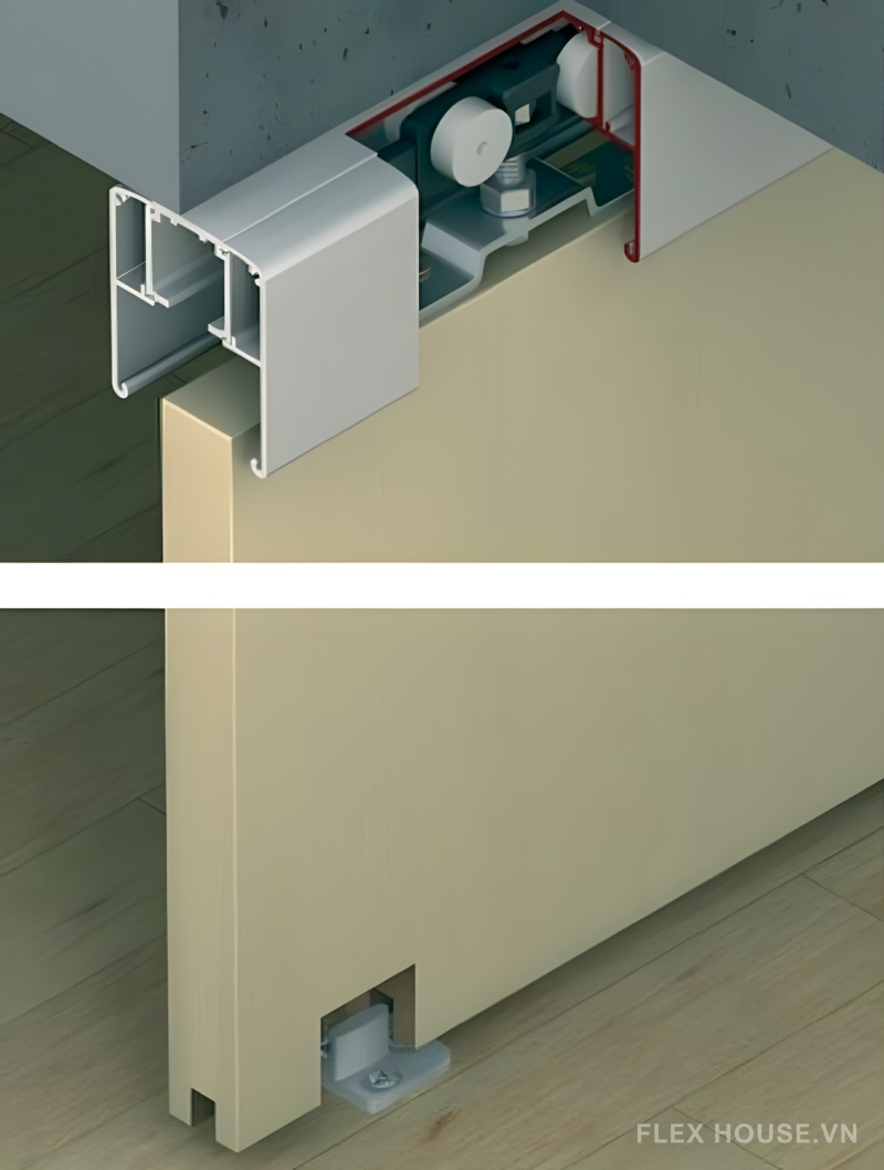 Phụ kiện cửa trượt Slido Classic Hafele 940.82.252