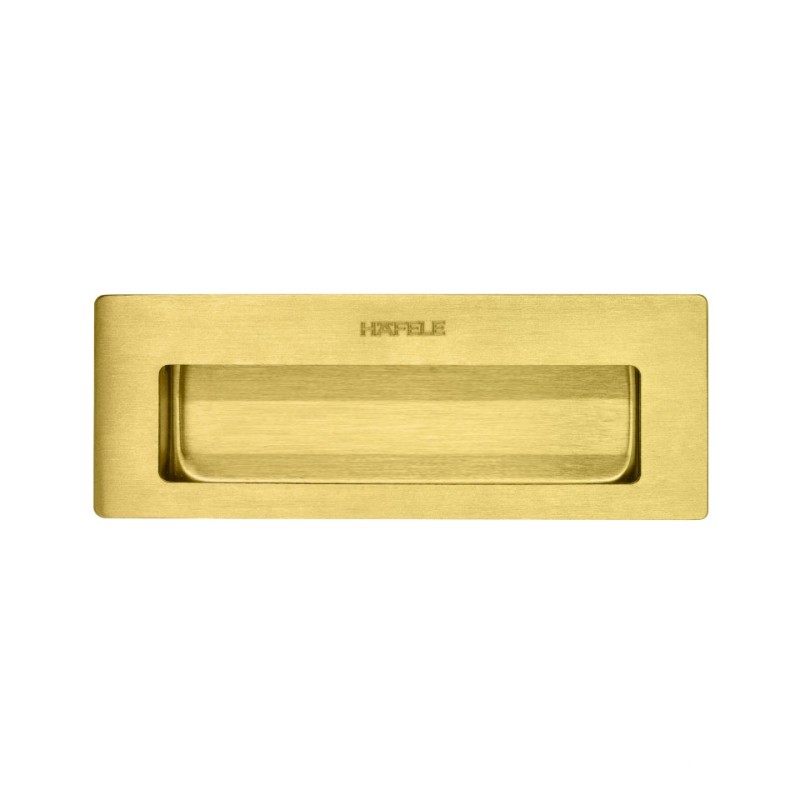 Tay nắm âm cửa đi bằng inox dài 115mm Hafele 489.72.1