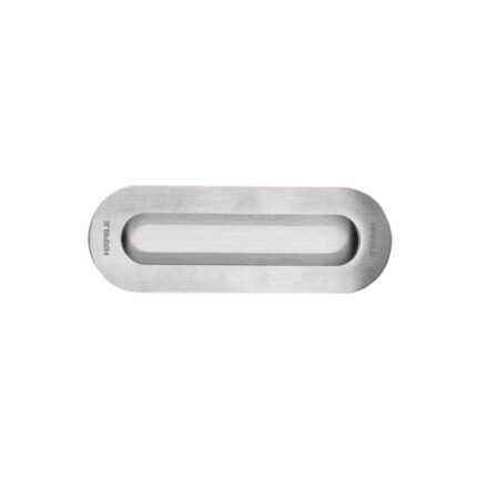 Tay nắm âm cửa phòng inox hình oval Hafele 489.72.133