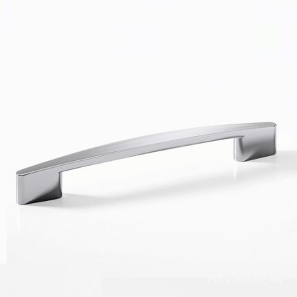 Tay nắm hợp kim kẽm màu bạc H1350 Hafele 110.34.238