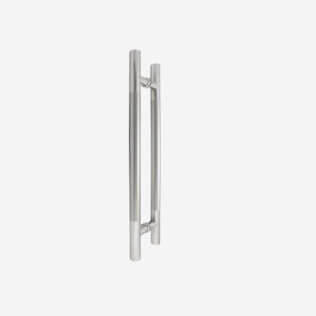 Tay nắm inox chữ H cho cửa gỗ cửa kính Bauma 903.13.17