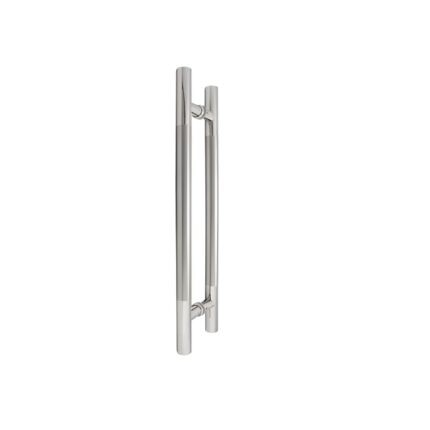Tay nắm inox chữ H cho cửa gỗ cửa kính Bauma 903.13.17