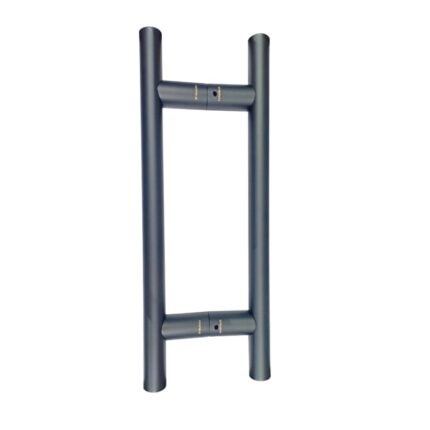 Tay nắm inox chữ H màu đen 600mm Hafele 903.08.500