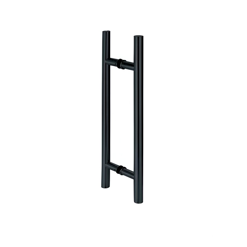 Tay nắm inox chữ H màu đen 600mm Hafele 903.08.500