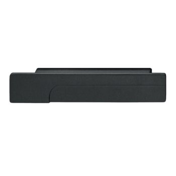 Tay nắm tủ áo màu thiếc tối H2195 Hafele 106.70.24