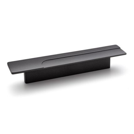 Tay nắm tủ áo màu thiếc tối H2195 Hafele 106.70.24