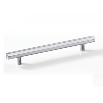 Tay nắm tủ bằng kẽm màu bạc H1335 Hafele 110.35.276