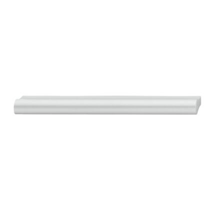 Tay nắm tủ kệ bằng nhôm màu bạc Hafele 155.01.10