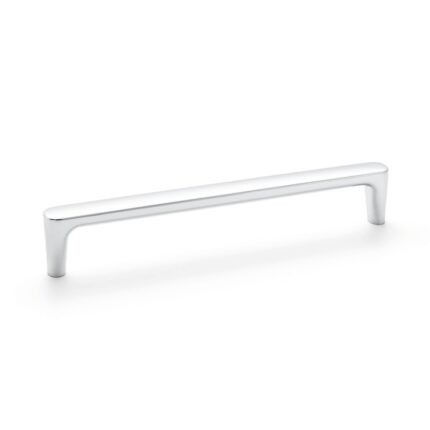 Tay nắm tủ kệ màu bạc H2125 Hafele 106.69.032