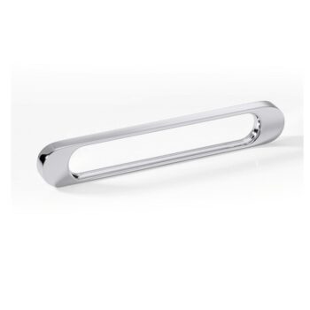 Tay nắm tủ vòng cung màu bạc H1315 Hafele 110.34.21