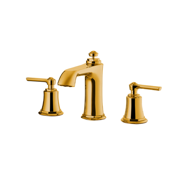 Vòi trộn 3 lỗ có bộ xả kéo Hafele 589.35.032
