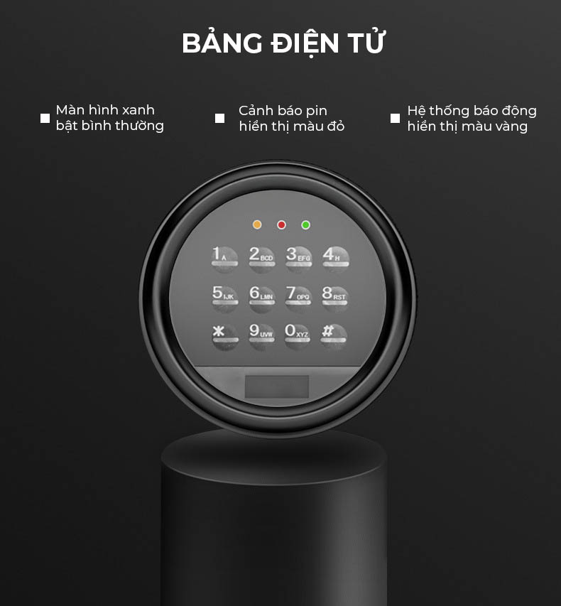 Két sắt chống cháy cao cấp khóa 4 chiều an toàn EM7210