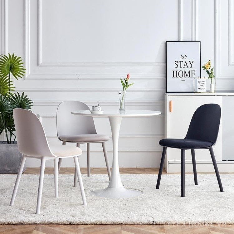 Ghế nhựa cafe đệm nhung êm ái ST3000A 5