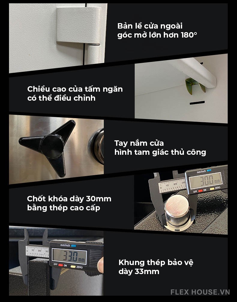 Két sắt chống cháy cao cấp nhiều kích thước EM7313 10