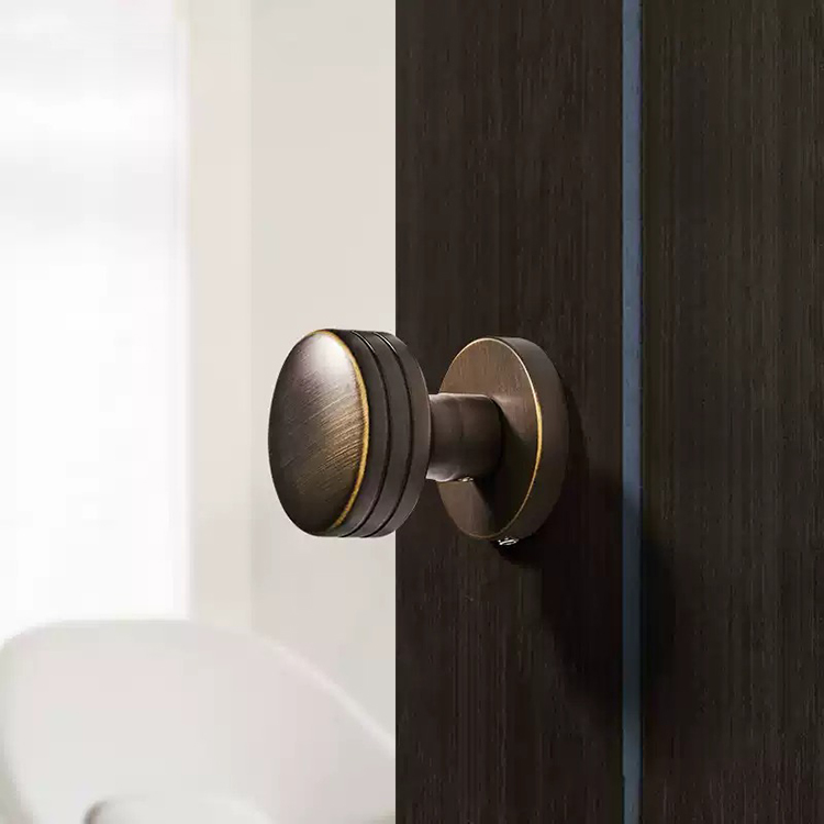 Khóa cửa tay nắm tròn bằng đồng cao cấp GT958 11