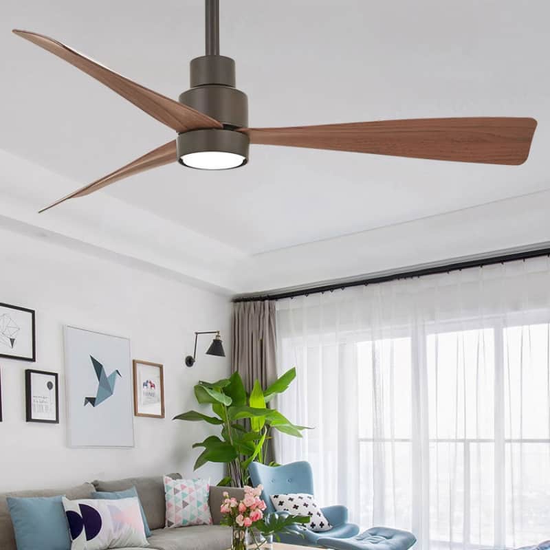 Kích Thước Quạt Trần 3 Cánh: Yếu Tố Bị Bỏ Quên Khi Mua Hàng 4 Quạt đèn thả trần 3 cánh hiện đại