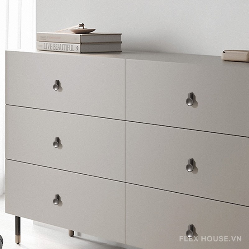 Tay nắm cánh tủ hợp kim kẽm hiện đại CH7152 10