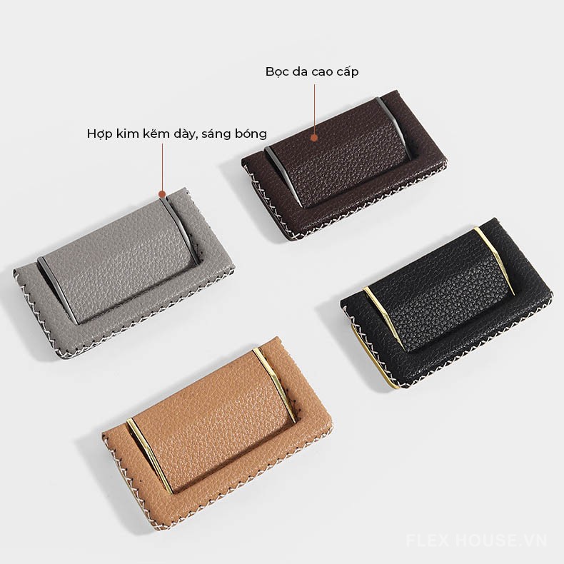 Tay nắm tủ áo móc kéo bọc da cao cấp CH7888 8