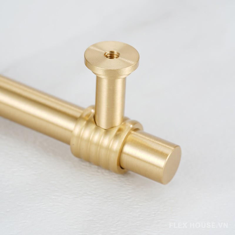 Tay nắm tủ bằng đồng thau kiểu Ý YHC8813 13