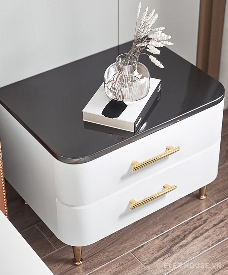 Tay nắm tủ đẹp hợp kim khảm pha lê CH6757 9