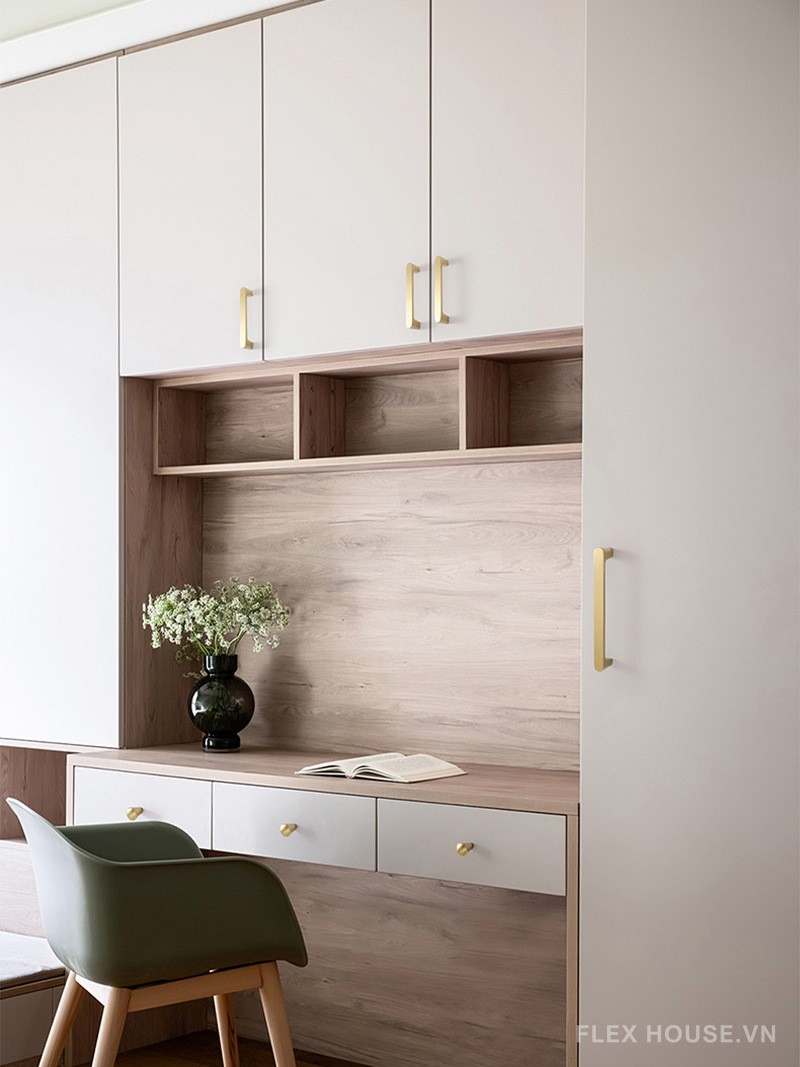 Tay nắm tủ đồng thau phong cách Minimalism YHC6807 6